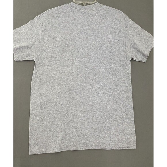 Vintage American Freedom Shirt Mens Medium Gray Choppers Biker Eagle USA Flag - Picture 7 of 9